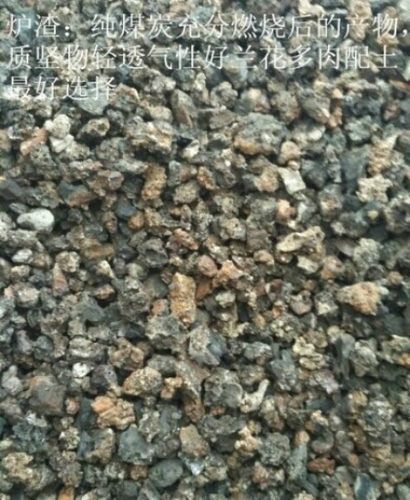 煤渣/渣/炉渣/比火山石好的炉渣多肉垫底铺面/兰花类用植料介质/