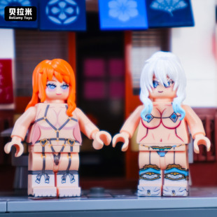 适用于乐高 女素体系列第三方人仔 修女舞女吉特女神拼装玩具礼物