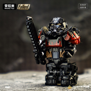 辐射钢铁兄弟会避难所T60动力机甲积木人仔末日战争系列拼装玩具