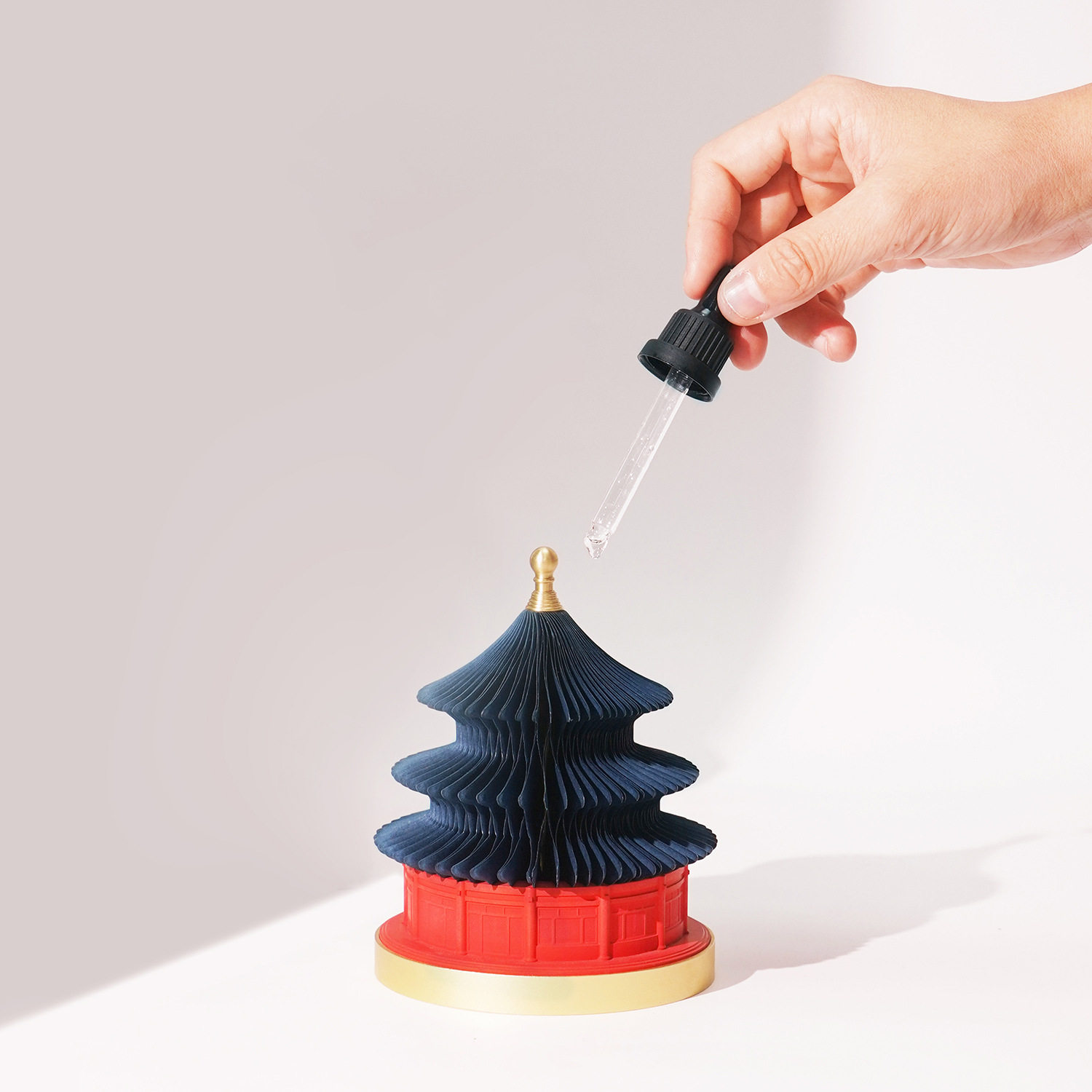 祈年殿无火香薰国风创意礼品