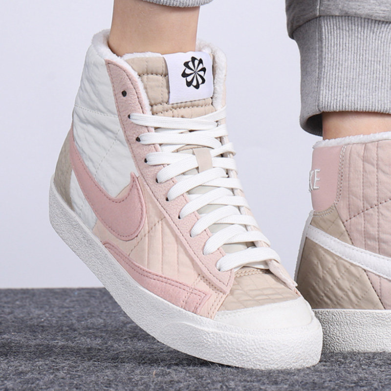 nike耐克女鞋2023夏季新款blazer开拓者高帮休闲鞋板鞋do7445-261