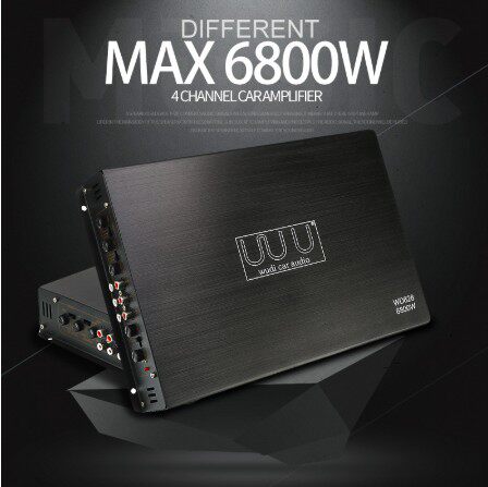 汽车功放wd628车载4车门喇叭发烧