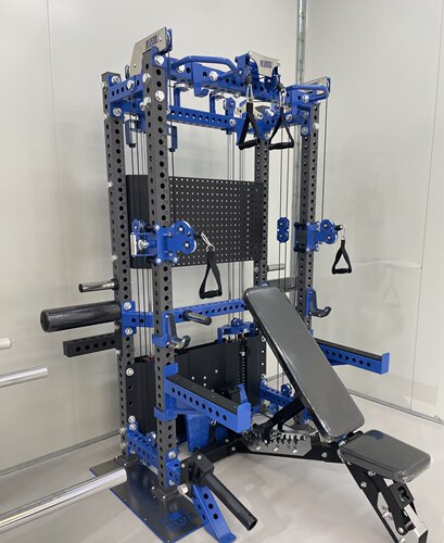 高低拉小飞鸟家用健身器材REP极窄龙门架深蹲力量综合训练一体机