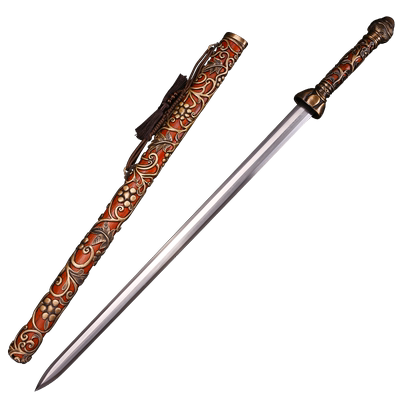 微瑕疵样品处理泉字号承影剑大圣剑豪华青龙剑鱼皮唐剑手杖未开刃