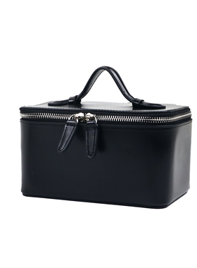 时尚漆皮手提化妆包旅行出差大容量收纳袋便携防水洗漱包女可定制