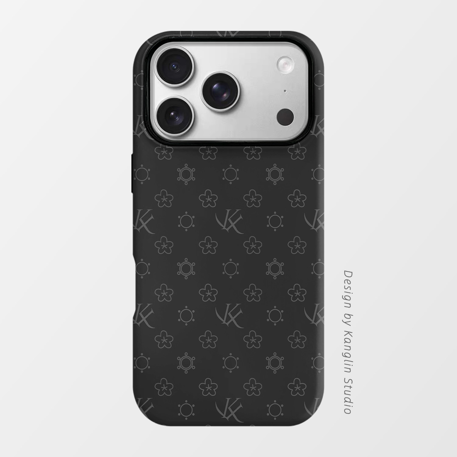 康琳工坊 x 深空墨影 磁吸磨砂双层防摔手机壳适用于iPhone17PROMAX私人定制16proDIY不粘指纹15不发黄14苹果