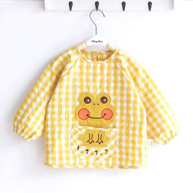 阿喜和悦儿童罩衣春秋纯棉反穿衣小白熊男宝防水防脏薄款吃饭围兜,童装/婴儿装/亲子装,反穿衣/罩衣,淘宝优惠券,粉丝福利购,淘宝优惠卷