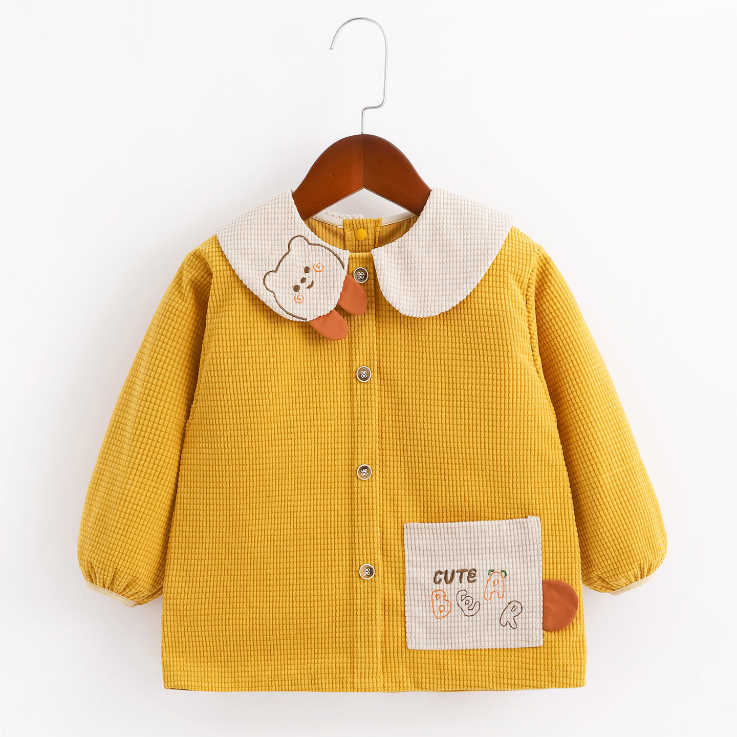 宝宝罩衣秋冬弹力灯芯绒婴幼儿防水防脏吃饭衣男孩反穿衣围兜护衣,童装/婴儿装/亲子装,反穿衣/罩衣,淘宝优惠券,粉丝福利购,淘宝优惠卷