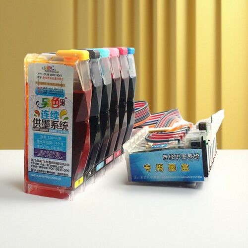 R330打印机连供另色鬼染料