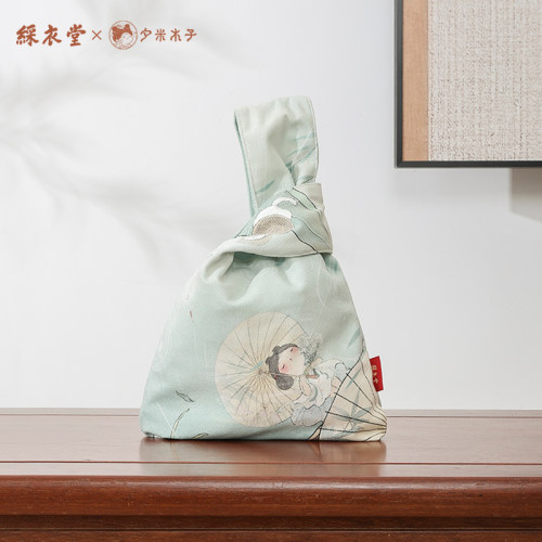 彩衣堂国风可爱春夏手腕包