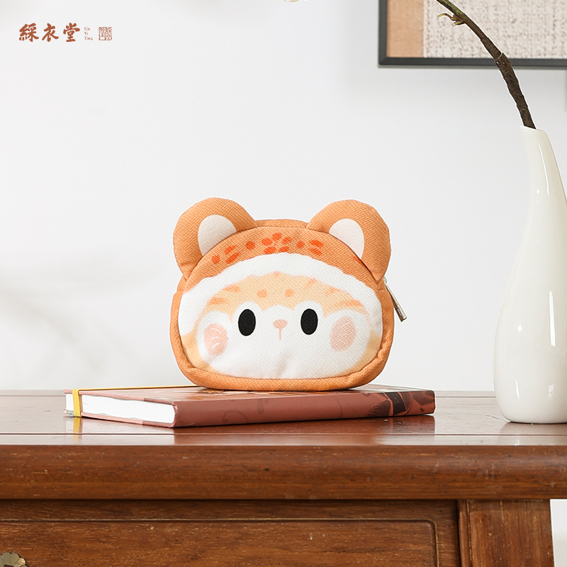 彩衣堂可爱猫咪零钱包耳机包
