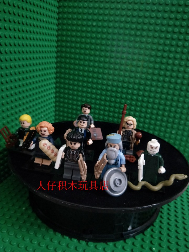 益智人仔玩具品高拼装积木塑料5