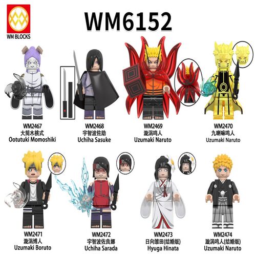 WM积木塑料5拼装人仔玩具益智
