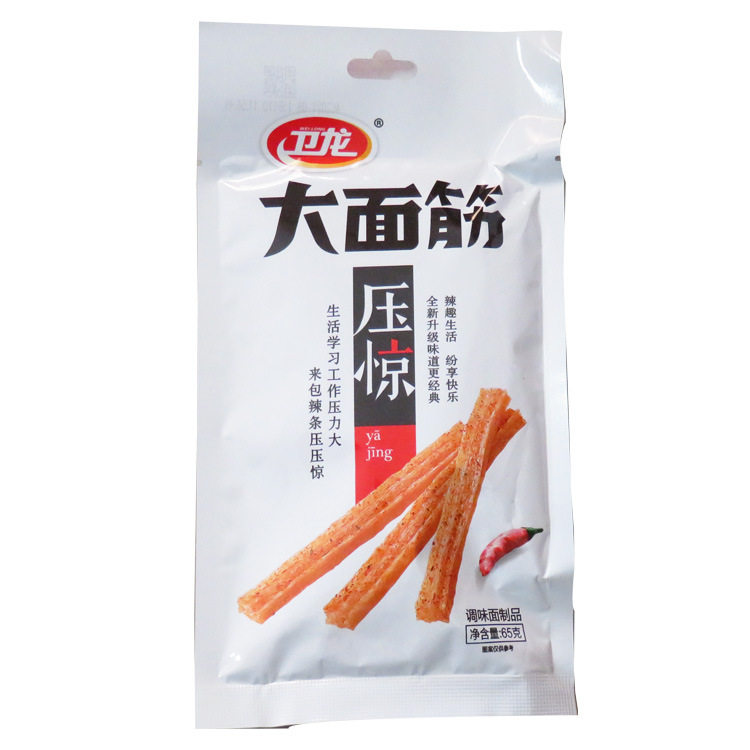 卫龙辣条106g大小面筋大面筋大小辣棒散装小面筋休闲校园零食整箱