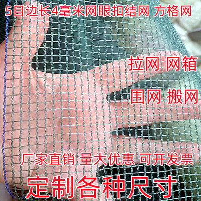 水产方格网渔网布拉网网箱养殖