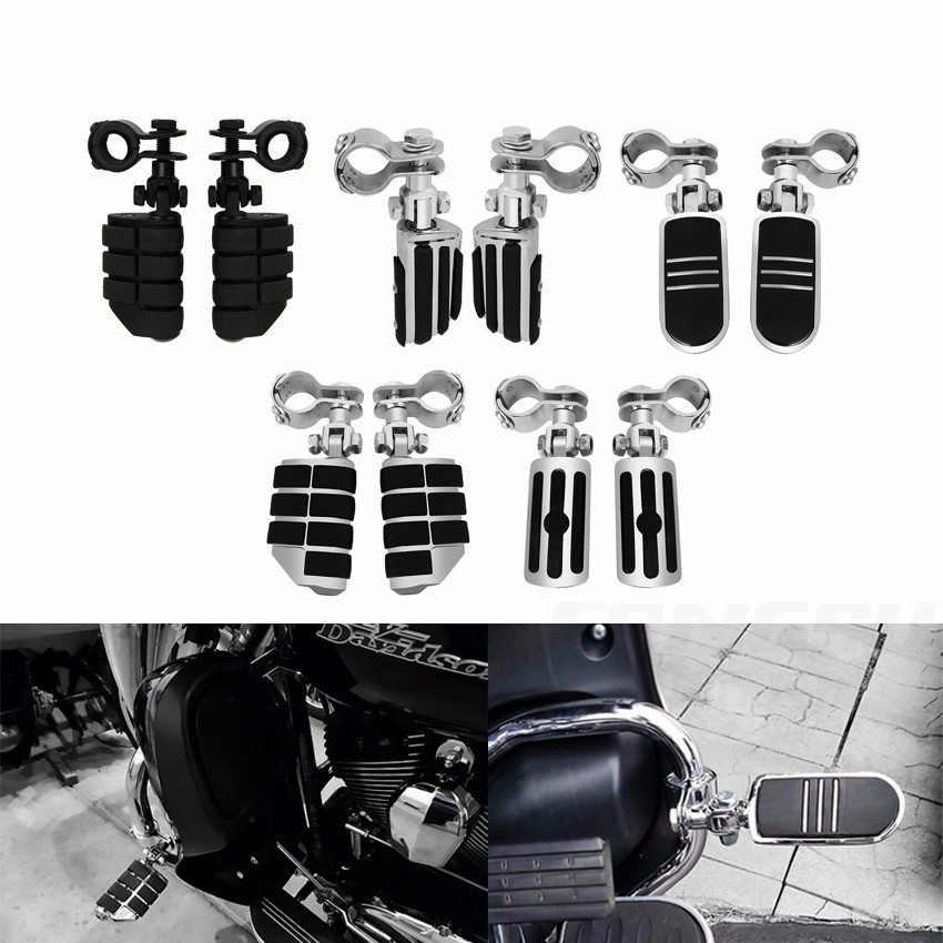 哈雷 XL883/1200 大滑翔 路王 继承者 保险杠 护杆护杠脚踏脚蹬