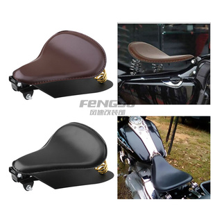 适用于哈雷太子车XL1200 X48 72 883摩托车改装复古弹簧坐垫坐包