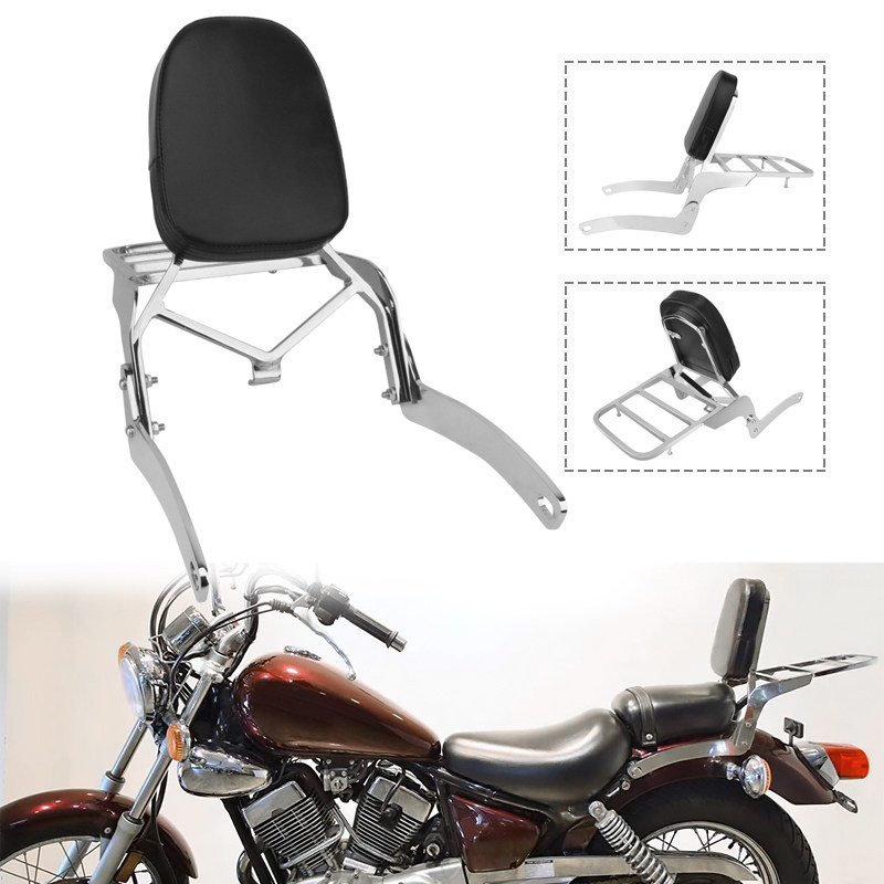 摩托车改装靠背后货架尾架后座靠背适Yamaha XV250 XV125天王之星