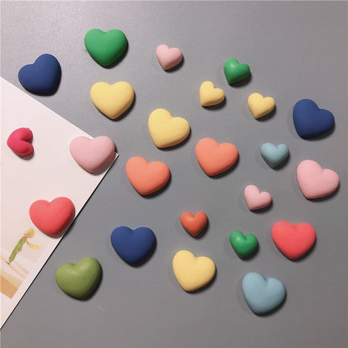 可爱立体莫兰迪色爱心儿童早教