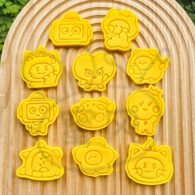 食品级PLA饼干模具TREASURE男团