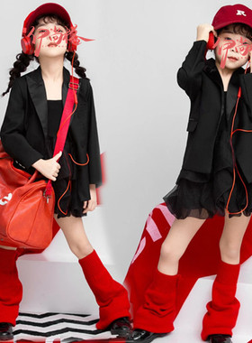 女童多巴胺T台走秀儿童演出服少儿模特舞台大赛礼服表演CCAC服装