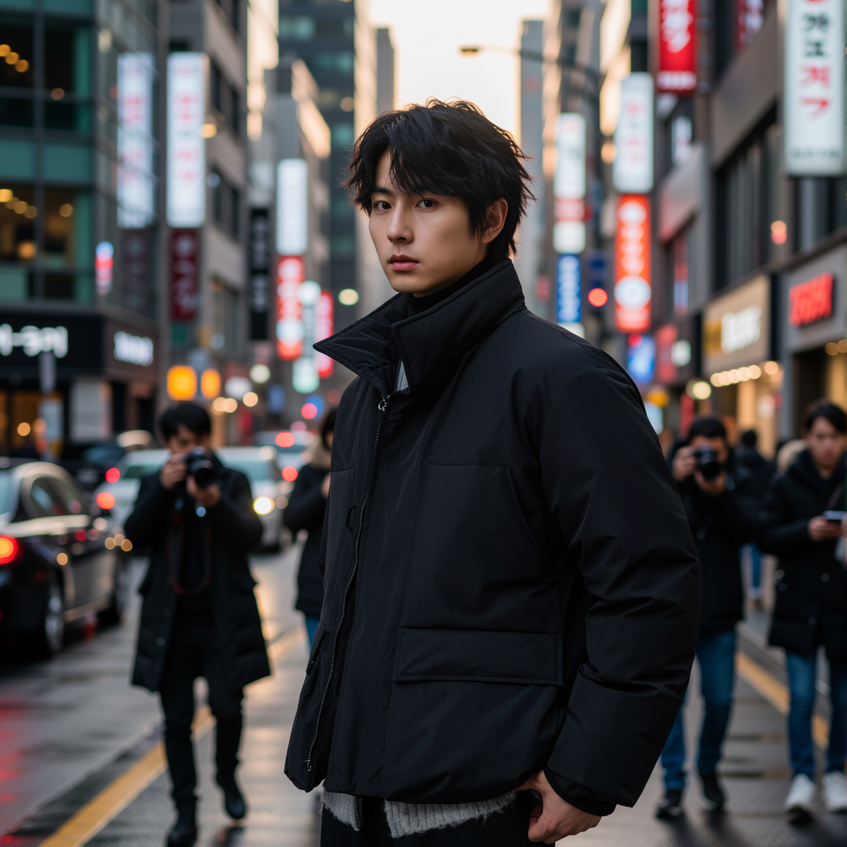 w2x高端正品90白鸭绒羽绒服加厚防寒男装冬季新款短款外套男流行