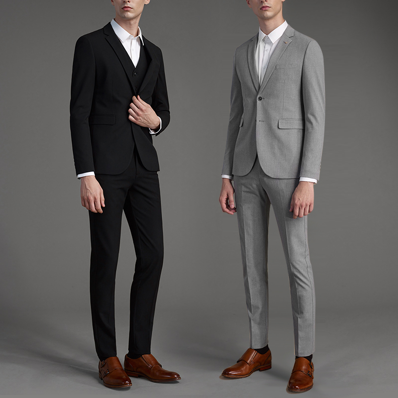 清仓男士休闲西装商务英伦风帅气
