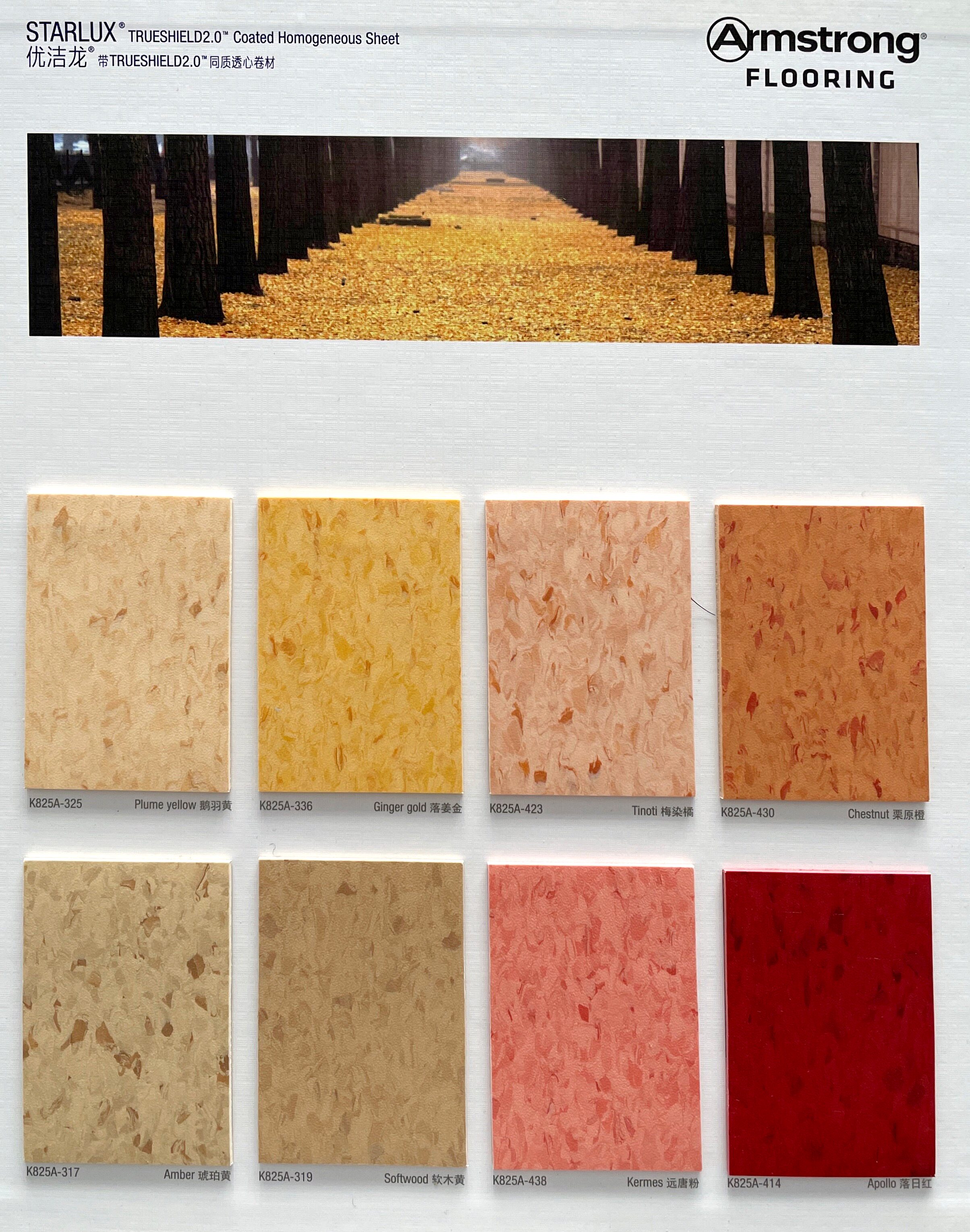 阿姆斯壮pvc地板胶地板革进口品牌地板正品厂家直销商用工厂地板