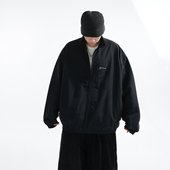 「GRNL」轻格隐身术 立领夹克外套 暗格褶皱肌理大廓形轻质短款