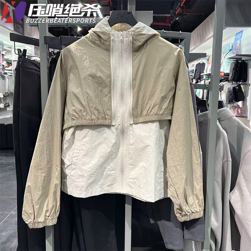 安德玛女士运动两件套三合一外套