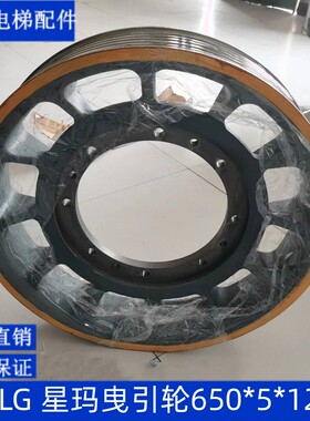 通润 LG大连星玛TYJ149电梯曳引轮620/630*4*5*6*12/13电梯主机轮