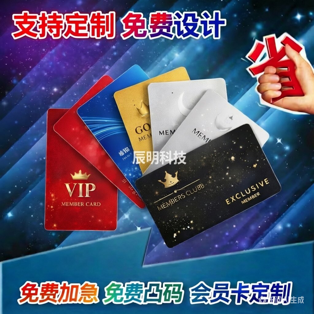 IC卡定做印刷感应复旦IC白卡M1智能门禁ID非接触式磁条卡定制