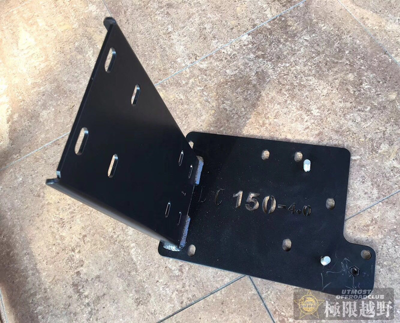 普拉多霸道lc150气泵支架ARB双缸