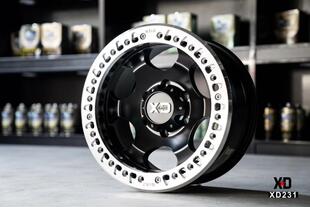 KMC轮毂轮圈XD钢圈17/18寸霸道普拉多兰德酷路泽牧马人防脱圈钢圈