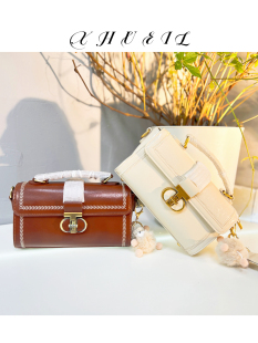 差女包 包邮 新款 真皮斜挎包女复古剑桥包高级感牛皮手提包单肩通勤