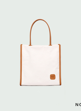 NOL手提便当包帆布日系时尚大号饭盒袋上班族手拎包午餐环保女士