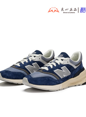 New Balance NB997R 藏蓝色复古低帮男子休闲跑步鞋 U997RHB