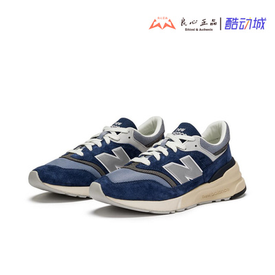 New Balance NB997R 藏蓝色复古低帮男子休闲跑步鞋 U997RHB