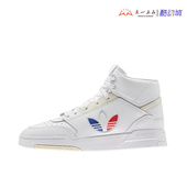 镭射休闲耐磨运动板鞋 ADIDAS FX7693 STEP 男女经典 三叶草 DROP