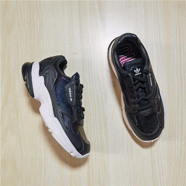 adidas/阿迪达斯三叶草 falcon w 女子复古运动老爹跑鞋 ef5517
