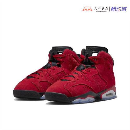 Jordan Air Jordan 6 AJ6 愤怒的公牛高帮休闲篮球鞋 384665-600