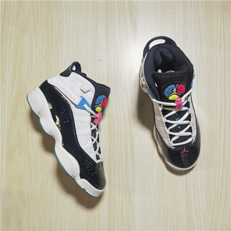Air Jordan 6 Rings六冠王减震防滑女休闲运动篮球鞋 CK0025-100