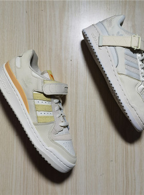 阿迪达斯三叶草 FORUM 84 LOW 男女复古运动休闲鞋 HQ6332 IG7595