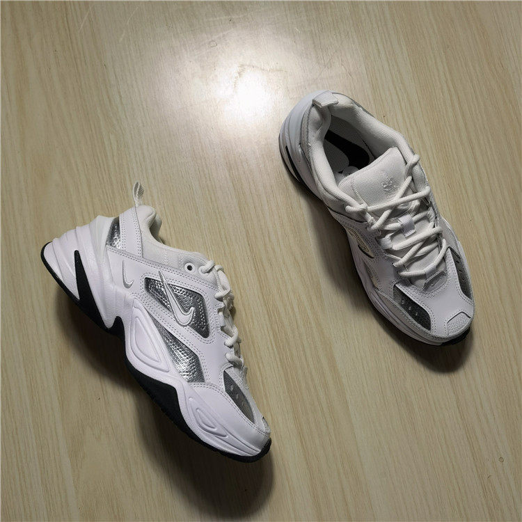 耐克  nike m2k tekno 白银复古老爹鞋女子休闲跑步鞋 cj9583-100