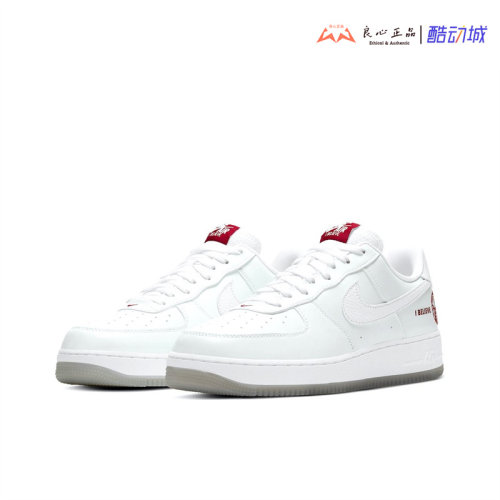 Nike Air Force 1 Low AF1达摩娃娃刮刮乐男子休闲板鞋DD9941-100