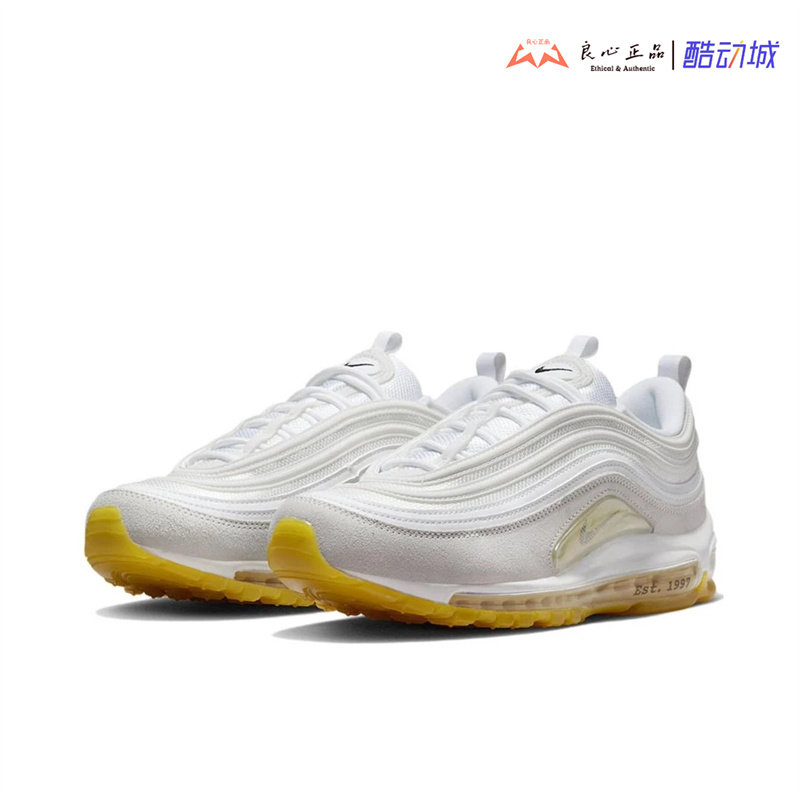 耐克 NIKE AIR MAX 97 FR 男子气垫子弹头休闲运动鞋 DQ8961-100