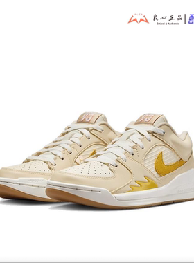 Jordan Stadium 90 淡黄 女子中帮舒适百搭休闲篮球鞋 FN0584-200