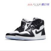BV2614 Air 001 AJ1 拉链黑白熊猫男女运动休闲篮球鞋 Jordan