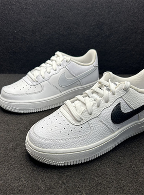 耐克 Nike Air Force 1 空军青少年低帮复古板鞋 CT3839-106-100