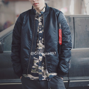 【超级特价】714Street  Crush ma1 Jakcet 防水保暖棉服空军夹克